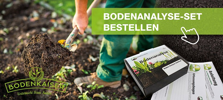 Bodenanalyse Set bestellen