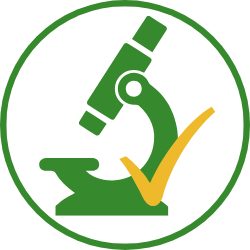 ein Mikroskop-Icon