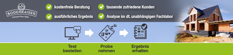 Bodenanalysen für Kauf oder Bau von Immobilien Bodenanalysen für Kauf oder Bau von Immobilien